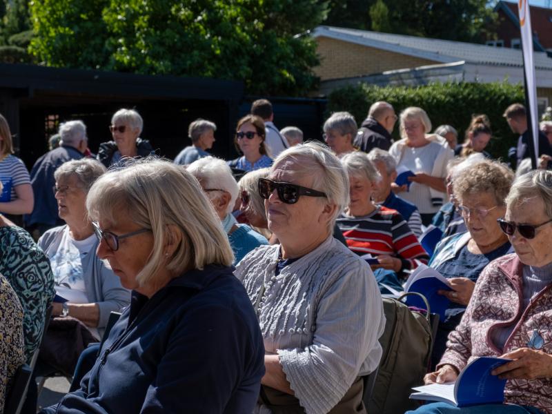 Fællessang på Flensborg Bibliotek