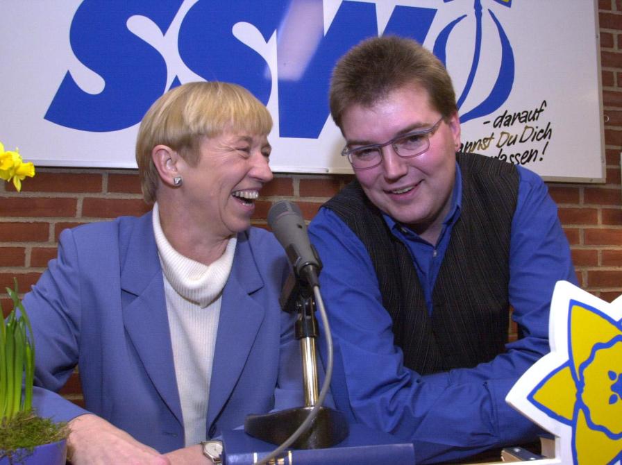 Politikerne Anke Spoorendonk og Lars Harms