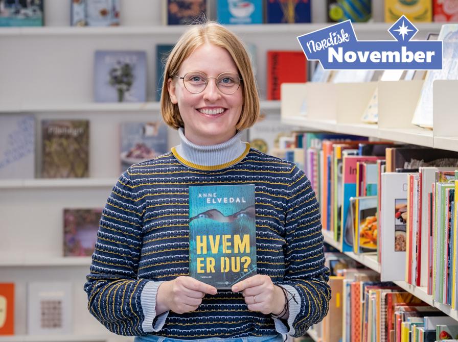 Bibliotekar Nelle anbefaler "Hvem er du?" af Anne Elvedal